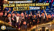 TRT yarışmasında Selçuk Üniversitesi rüzgârı! 12 ödülle zirvede