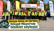 Konya Genç Ar-Ge’den Velespit Müzesi’nde bisiklet söyleşisi