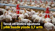 Ağustos'ta Tavuk Eti Üretimi Yükseldi, Yumurta Fiyatları Tarihi Zirveye Ulaştı!
