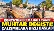 Konya’nın bu mahallesinde muhtar değişti! Çalışmalara hızlı başladı