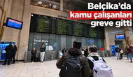 Belçika’da Kamu Çalışanlarından Tasarruf Önlemlerine Karşı Grev Eylemi!