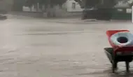 Konya'nın o bölgesi yoğun yağış sonrası sele teslim oldu!