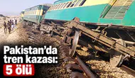 Pakistan’da tren kazası: 5 ölü