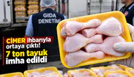 CİMER ihbarıyla ortaya çıktı! 7 ton tavuk imha edildi