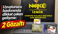 Uyuşturucu Baskınında Dikkat Çeken Gelişme: 2 Gözaltı