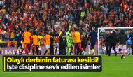 Olaylı derbinin faturası kesildi! İşte disipline sevk edilen isimler