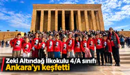 Zeki Altındağ İlkokulu 4/A sınıfı Ankara’yı keşfetti
