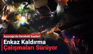 Ayazağa’da Hareketli Saatler! Enkaz Kaldırma Çalışmaları Sürüyor