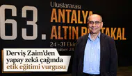 Usta yönetmen Derviş Zaim, yapay zeka çağında etik eğitiminin önemini anlattı