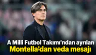 A Milli Futbol Takımı'ndan ayrılan Montella'dan veda mesajı