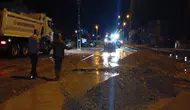 Yunak ‘ta sağanak yağış hayatı durma noktasına getirdi