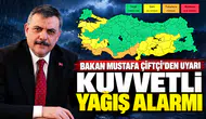 İçişleri Bakanı Mustafa Çiftçi uyardı: Türkiye’de kuvvetli yağış alarmı!