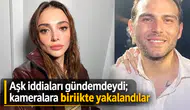 Aşk iddiaları gündemdeydi; Kameralara birlikte yakalandılar
