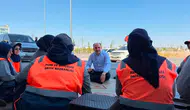 Başkan Altay Konya’yı güzelleştiren ekiple çay molasında buluştu!