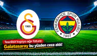 Tescilsiz logoya ağır fatura! Galatasaray bu yüzden ceza aldı