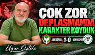Uğur Özteke, Amedspor-Konyaspor maçını değerlendirdi