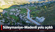 Süleymaniye-Madenli yolu açıldı