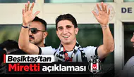 Beşiktaş'tan Miretti açıklaması