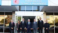 Vali İbrahim Akın, Ticaret İl Müdürlüğünü ziyaret etti