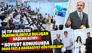Başkan Altay, Selçuk Üniversitesi'nde öğrencilerle buluştu