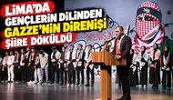 LİMA’DA GENÇLERİN DİLİNDEN GAZZE’NİN DİRENİŞİ ŞİİRE DÖKÜLDÜ