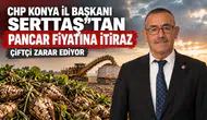 CHP Konya İl Başkanı Serttaş’tan pancar fiyatına itiraz: “Çiftçi zarar ediyor”