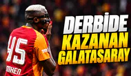 Derbide kazanan Galatasaray