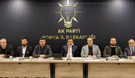 AK Parti Konya’da gündem saha çalışmaları oldu