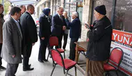 MHP heyeti Yunak’ta esnaf ve vatandaşın nabzını tuttu