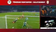 Konyaspor - Galatasaray maçı VAR kayıtları açıklandı!