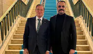 Metin Şahin ve Talha Ayçiçek dostluğu