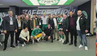 Yöneticilerden Konyaspor'a galibiyet tebriği