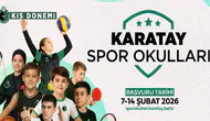 Karatay Kış Spor Okulları’nda 2. dönem kayıtları başlıyor