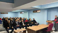 Muhtarlara yönelik bilgilendirme toplantısı yapıldı