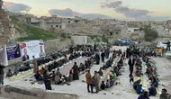 Konya Büyükşehir, Suriye'de iftar sofraları kuruyor
