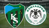 Kocaelispor- Konyaspor I Canlı Anlatım (0-0)
