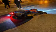 Devrilen motosikletin sürücüsü yaşamını yitirdi