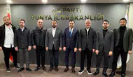 Konyaspor yönetimi Fatih Özgökçen ile birlikte