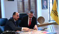 Bakan Çiftçi, Konya Büyükşehir Belediyesi’ni ziyaret etti
