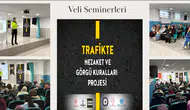 "Trafikte Nezaket ve Görgü Kuralları" projesinde veli seminerleri