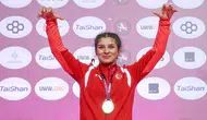 Milli güreşçi Nesrin Baş Avrupa şampiyonu