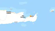 Girit Adası'nda 5.9 büyüklüğünde deprem