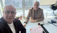 Prof. Dr. Mehmet Kamanlı’dan prof. Dr. Ali Sarıgül’e ziyaret