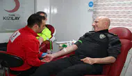 Polis Haftası’nda Örnek Dayanışma: Emniyet Personelinden Kan Bağışı Etkinliği