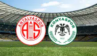Antalyaspor- Konyaspor I Canlı Anlatım (0-0)