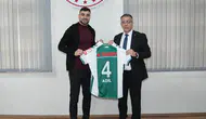 Adil Demirbağ'dan spor müdürüne ziyaret