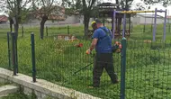 Konya'da ilçenin dört bir yanında temizlik ve peyzaj seferberliği