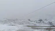 Konya'nın o bölgesi beyaza büründü!