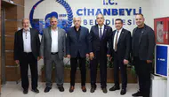 Saadet Partisi heyetinden Cihanbeyli Belediyesi’ne ziyaret!