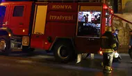 7 katlı apartmanda yangın paniği!